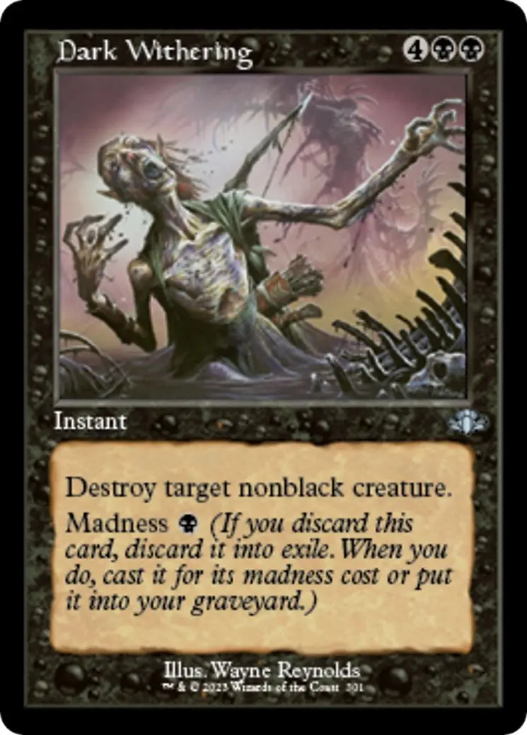 Dark Withering (Retro Frame) (301) (Dmr) 1