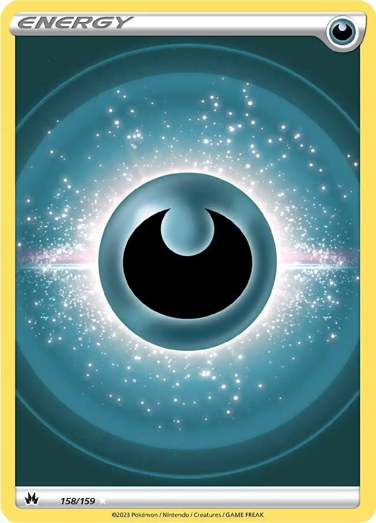 Darkness Energy (Texture Full Art) (158/159) (Crz) 1