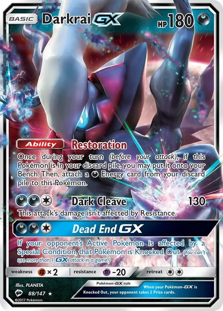 Darkrai Gx (88/147) (Sm03) 1