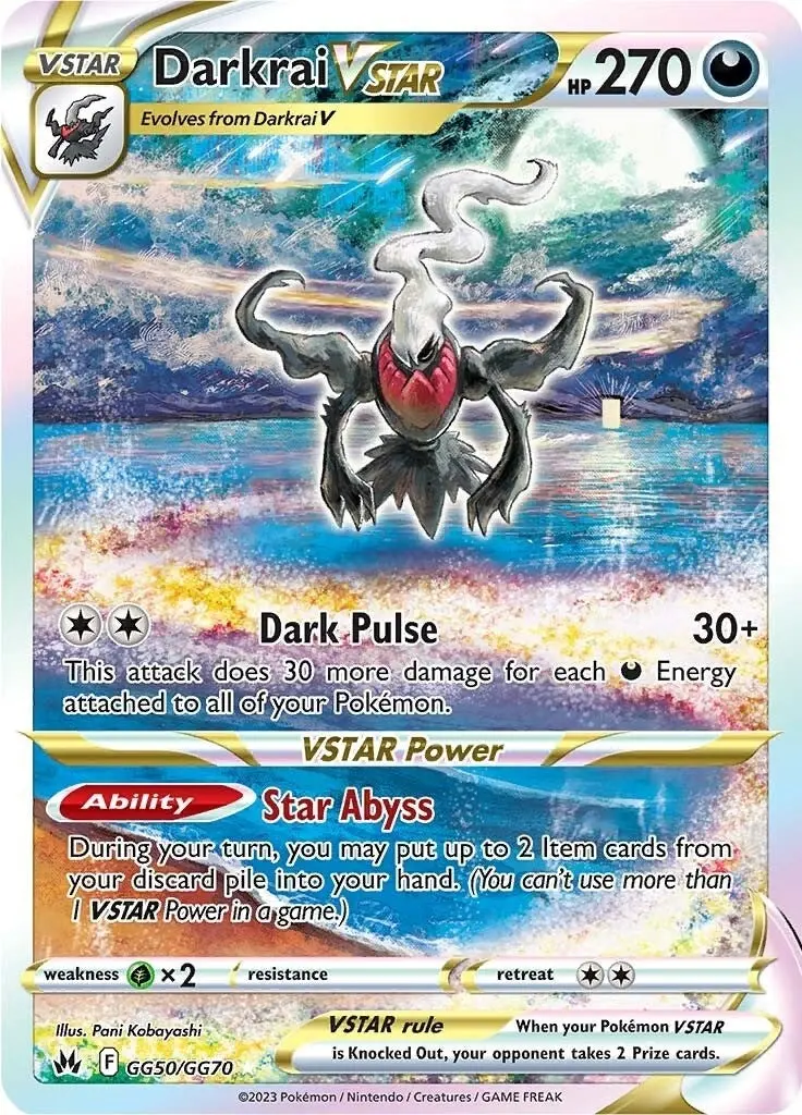Darkrai Vstar (Gg50/Gg70) (Crz:Gg) 1