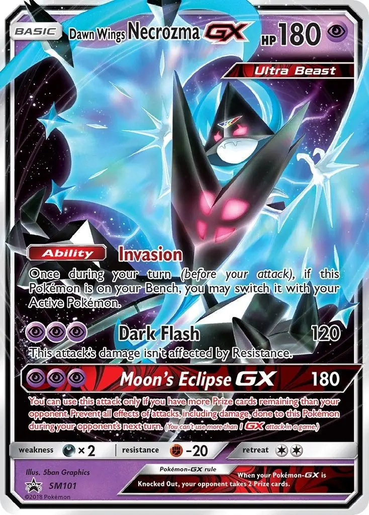 Dawn Wings Necrozma Gx - Sm101 (Sm101) (Smp) 1