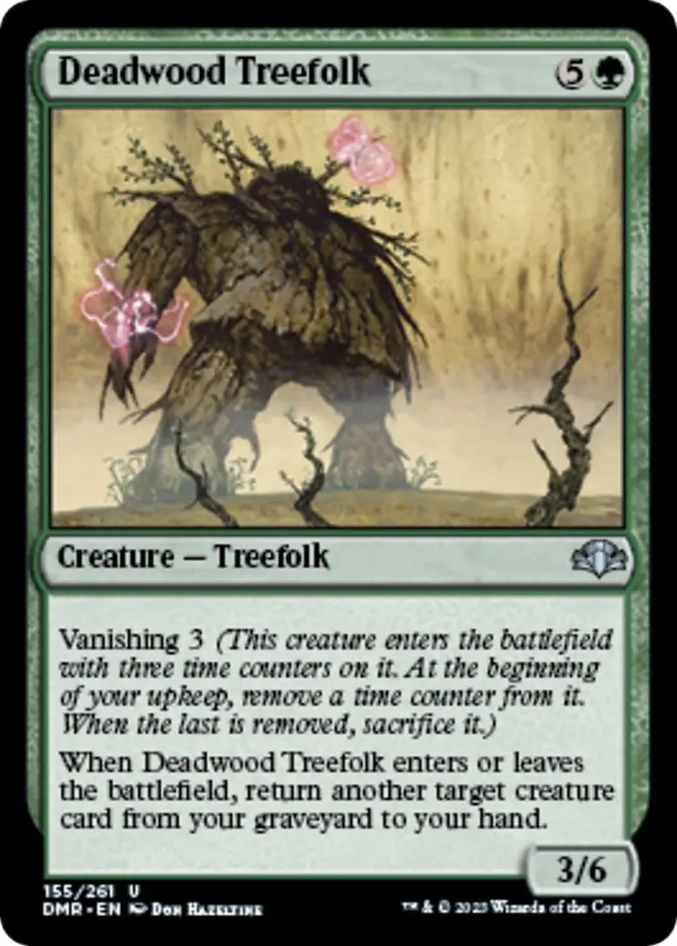 Deadwood Treefolk (155) (Dmr) 1
