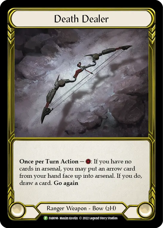 Death Dealer (Golden) [Fab096] (Promo)  Cold Foil 1