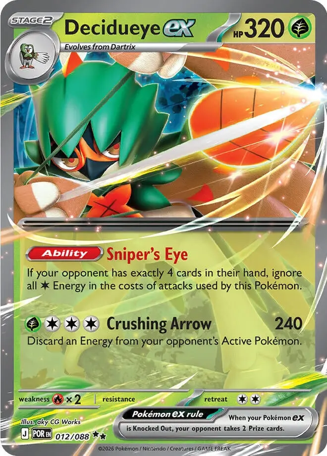 Decidueye Ex (012/088) (Me03) 1