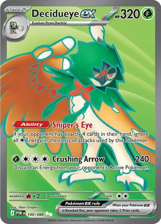 Decidueye Ex (100/088) (Por) 1