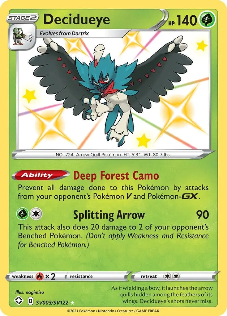 Decidueye (Sv003/Sv122) (Shfsv) 1