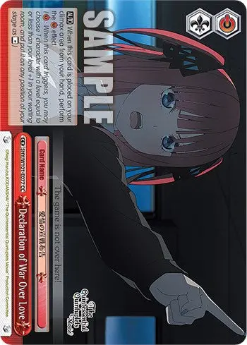 Declaration Of War Over Love (5Hy/W101-E077 Cc) [The Quintessential Quintuplets Movie] 1