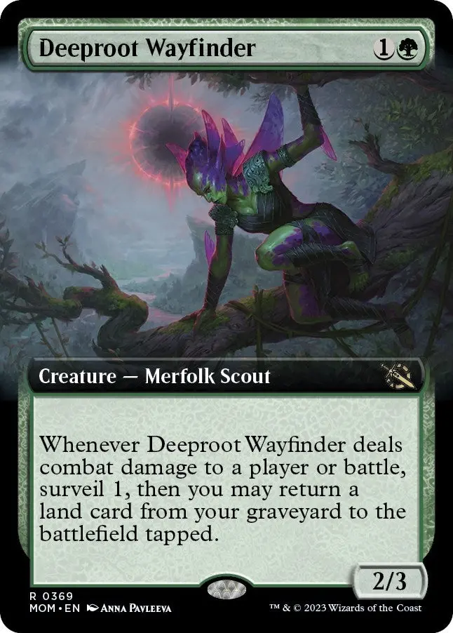 Deeproot Wayfinder (Extended Art) (369) (Mom) 1