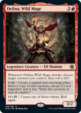 Delina, Wild Mage (138) (Afr) 1