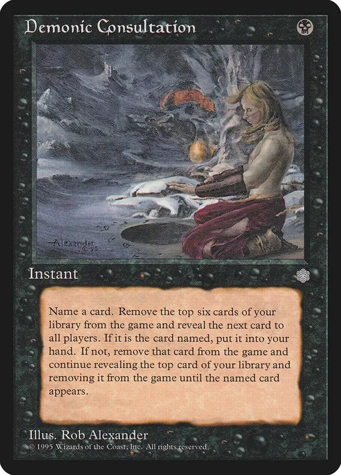Demonic Consultation (9) (Ice) 1
