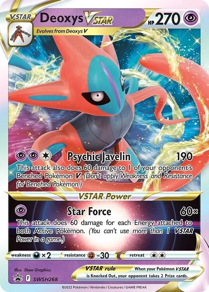 Deoxys Vstar - Swsh268 (Swsh268) (Swsd) 1