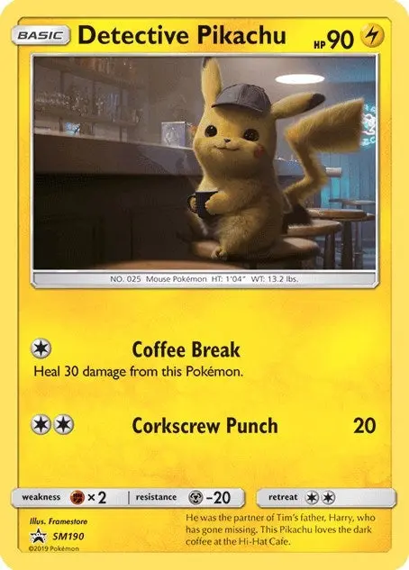 Detective Pikachu - Sm190 (Sm190) (Smp) 1