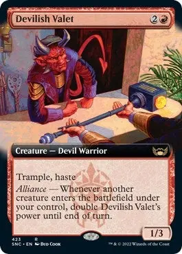 Devilish Valet (Extended Art) (423) (Snc) 1