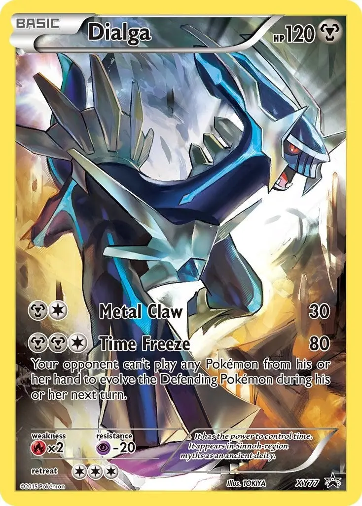 Dialga (Full Art Promo) (Xy77) (Pr) 1