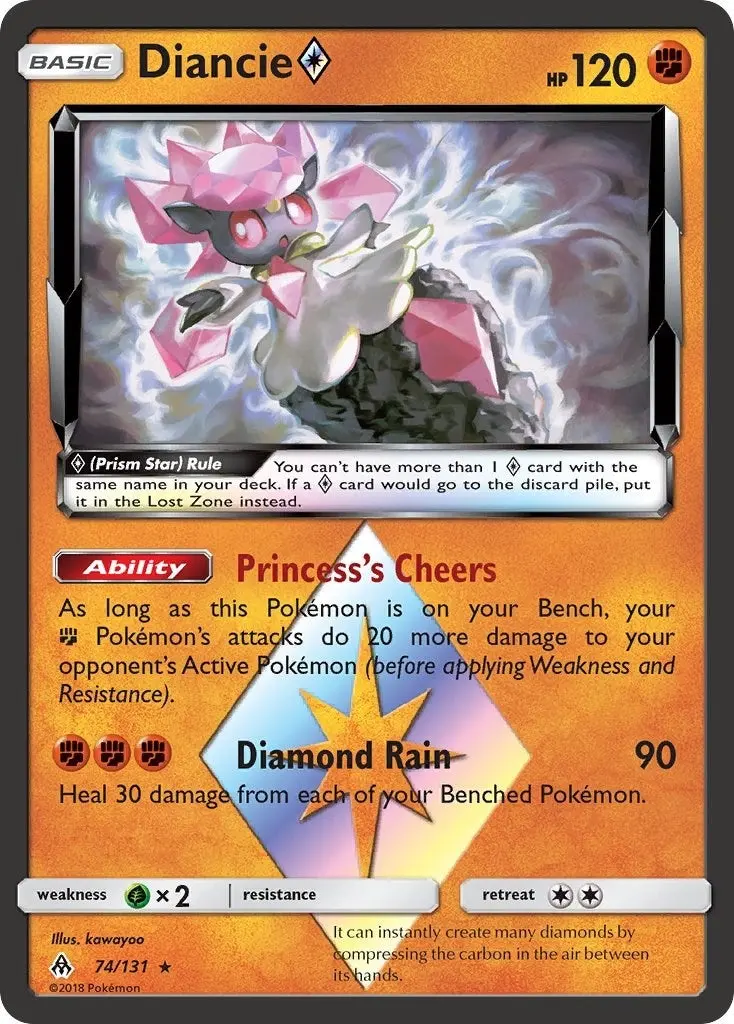 Diancie Prism Star (74/131) (Sm06) 1