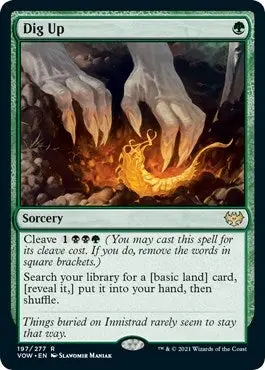 Dig Up (197) (Vow) 1