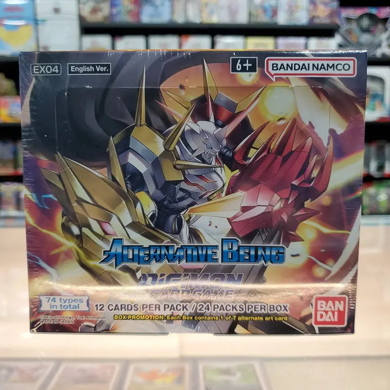 Digimon Tcg: Alternative Being - Booster Box [Ex-04] 1