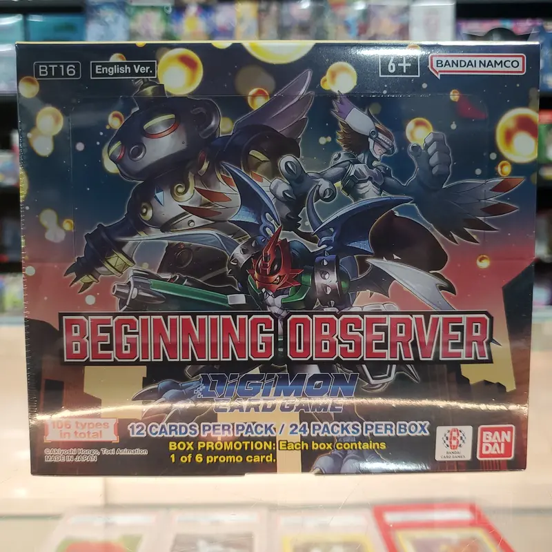 Digimon Tcg: Beginning Observer - Booster Box [Bt16] 1