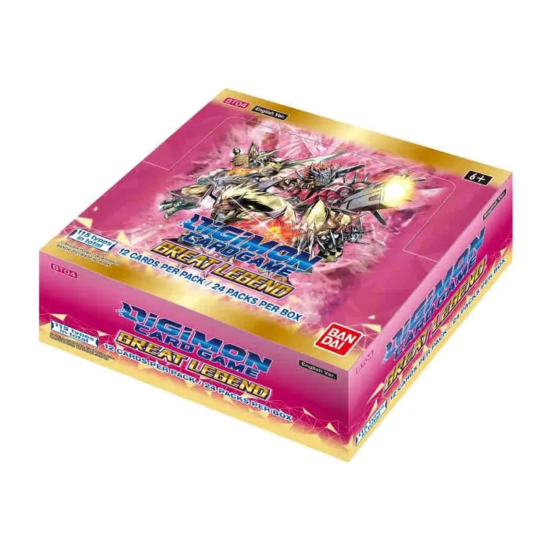 Digimon Tcg: Great Legend - Booster Box [Bt04] 1
