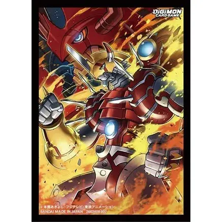 Digimon Tcg: Official Card Sleeves (Shinegreymon) 1