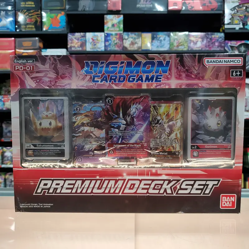 Digimon Tcg: Premium Deck Set [Pd01] 1