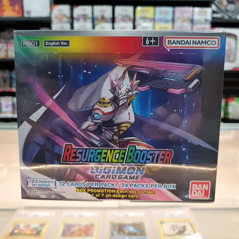 Digimon Tcg: Resurgence Booster - Booster Box [Rb01] 1