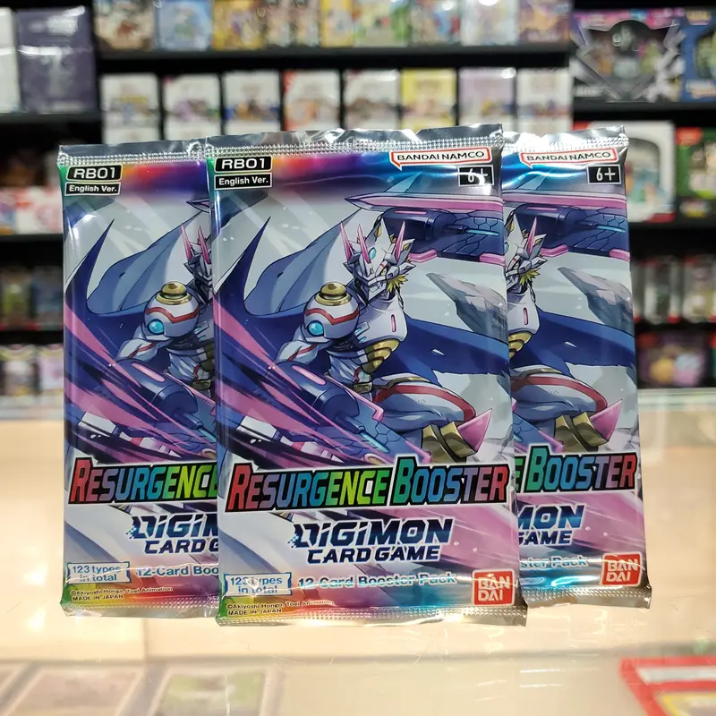 Digimon Tcg: Resurgence Booster - Booster Pack [Rb01] 1