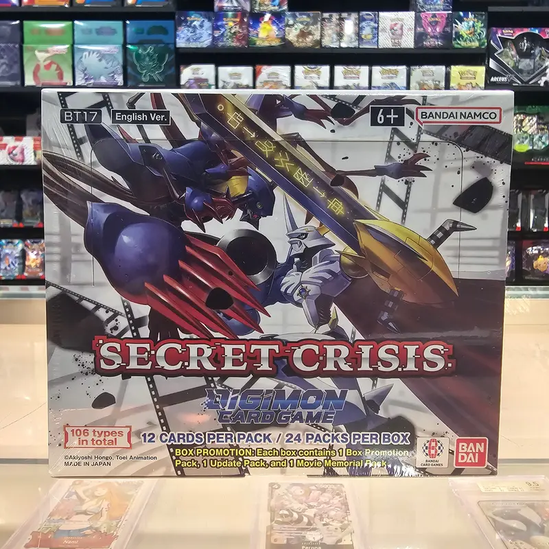 Digimon Tcg: Secret Crisis - Booster Box [Bt17] 1