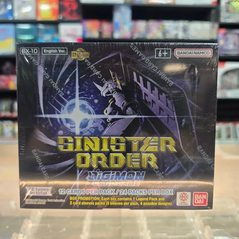 Digimon Tcg: Sinister Order - Booster Box [Ex-10] 1
