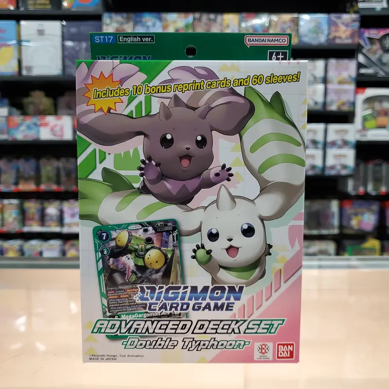 Digimon Tcg: Starter Deck - Double Typhoon Advanced - Starter Deck [St-17] 1