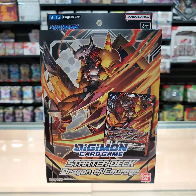 Digimon Tcg: Starter Deck - Dragon Of Courage [St-15] 1