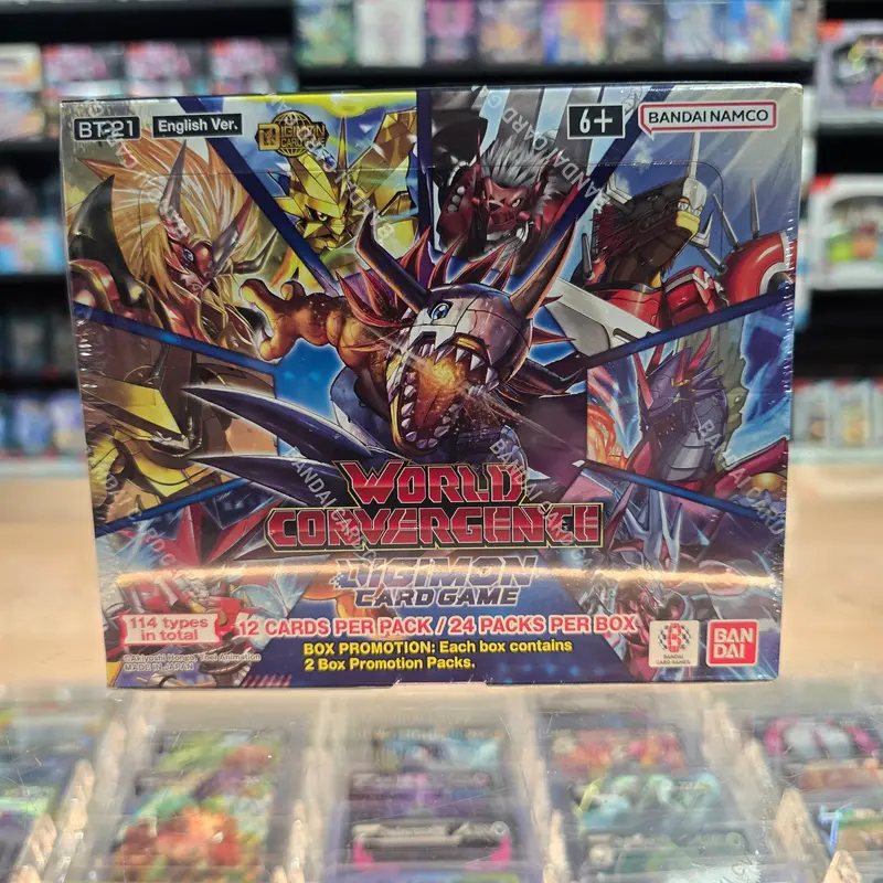 Digimon Tcg: World Convergence - Booster Box [Bt21] 1