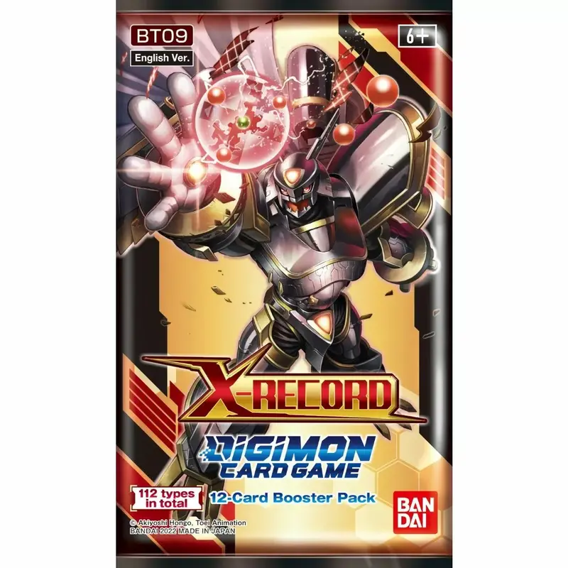 Digimon Tcg: X Record - Booster Pack [Bt09] 1