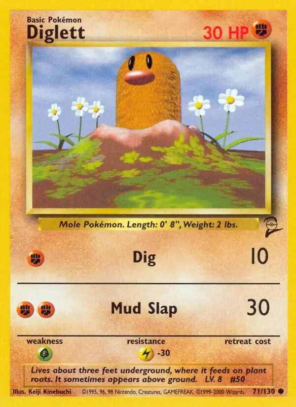 Diglett (071/130) (Bs2) 1
