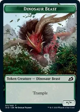 Dinosaur Beast Token (11) (Iko) 1