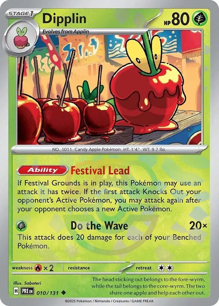 Dipplin (Master Ball Pattern) (010/131) (Pre) 1