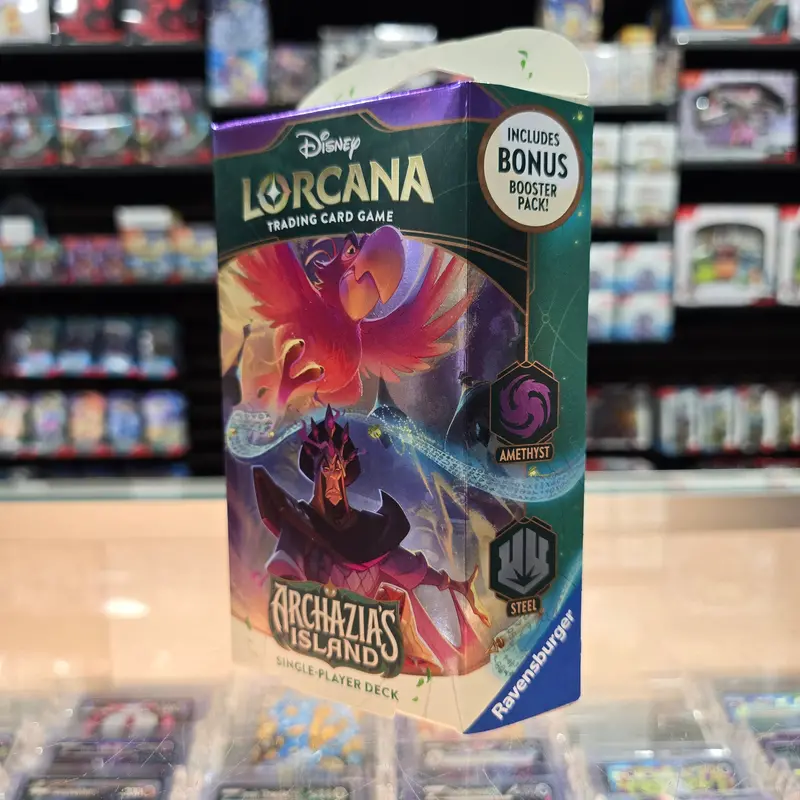 Disney Lorcana: Archazia's Island - Starter Deck (Amethyst/Steel) 1