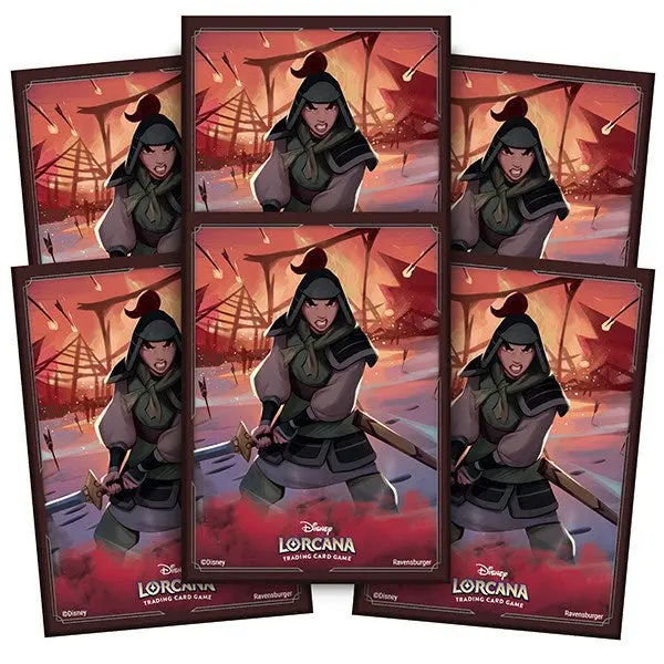 Disney Lorcana: Card Sleeves (Mulan / 65-Pack) 1