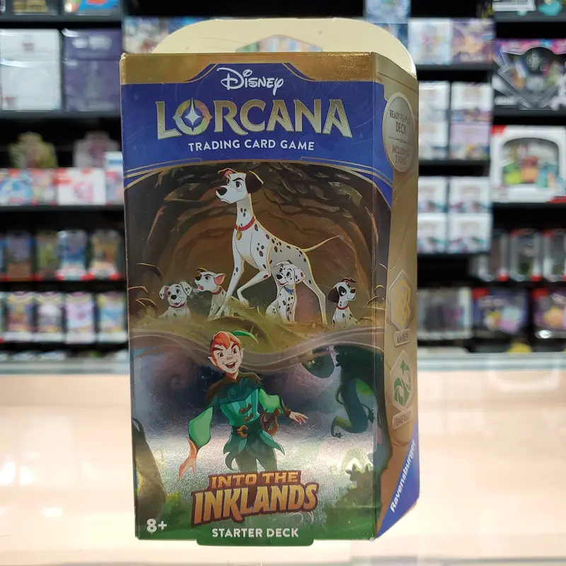 Disney Lorcana: Into The Inklands - Starter Deck (Amber & Emerald) 1