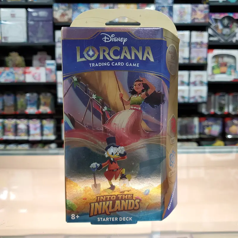 Disney Lorcana: Into The Inklands - Starter Deck (Ruby & Sapphire) 1