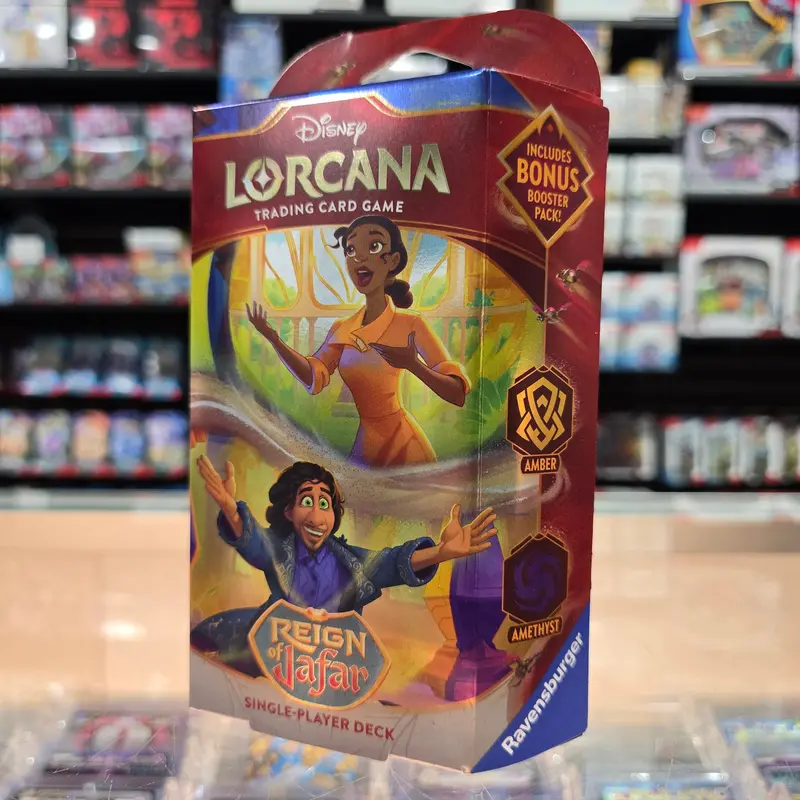 Disney Lorcana: Reign Of Jafar - Starter Deck (Amber & Amethyst) 1