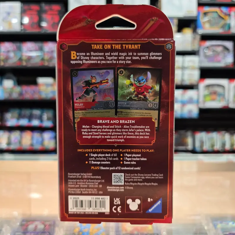 Disney Lorcana: Reign Of Jafar - Starter Deck (Ruby & Steel) 2