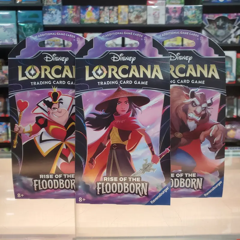 Disney Lorcana: Rise Of The Floodborn - Sleeved Booster Pack 1