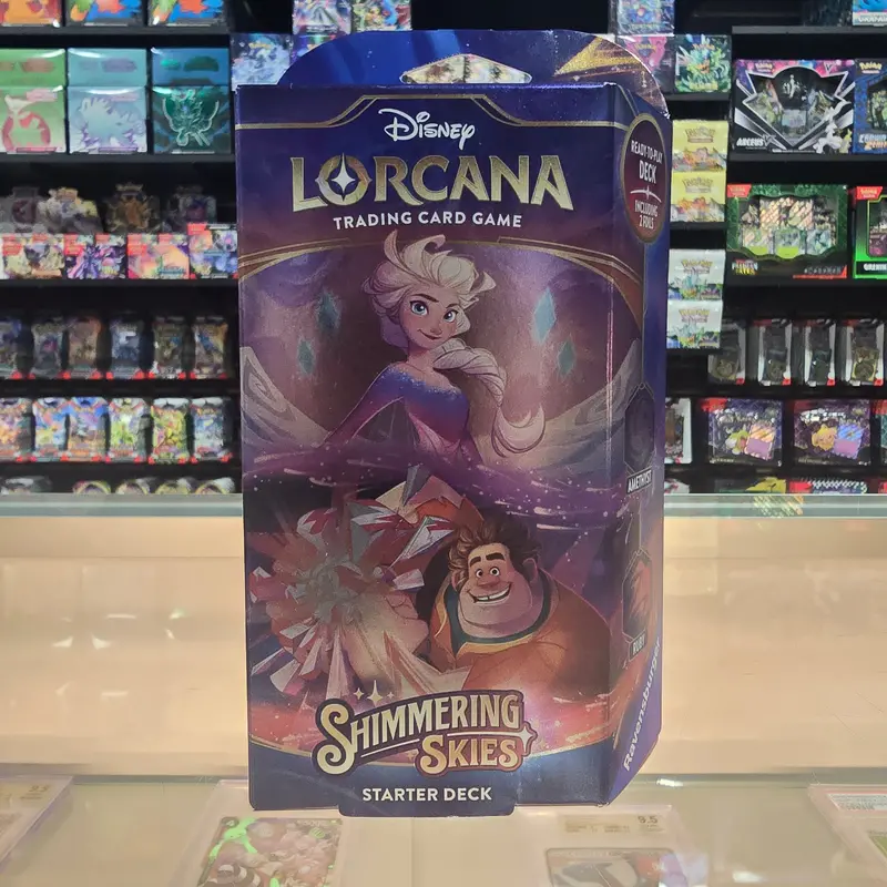 Disney Lorcana: Shimmering Skies - Starter Deck (Amethyst & Ruby) 1