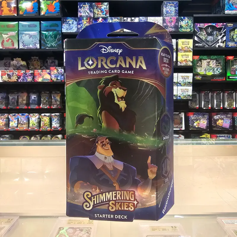Disney Lorcana: Shimmering Skies - Starter Deck (Emerald & Steel) 1