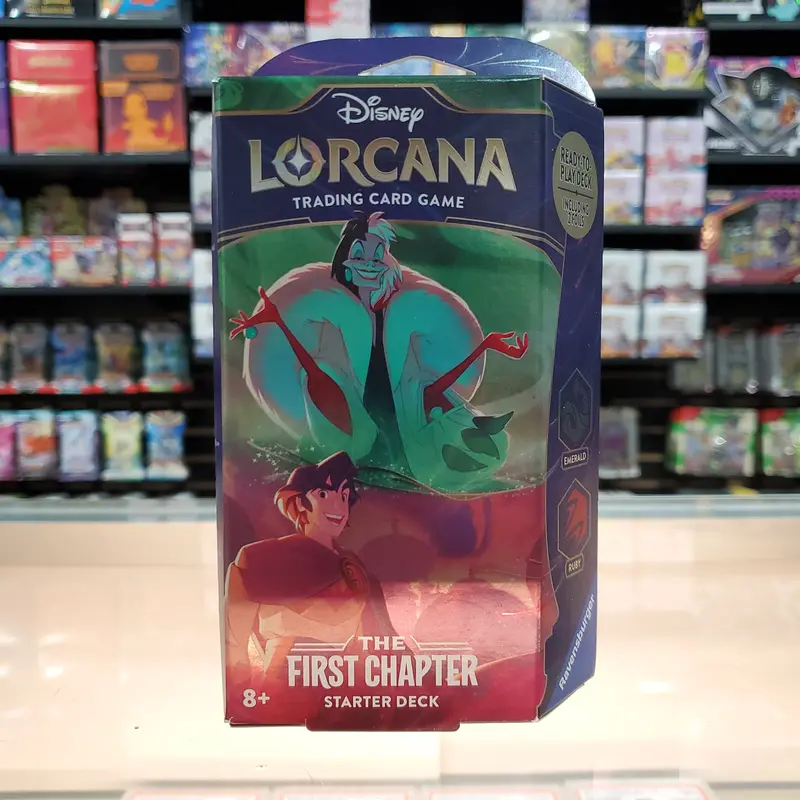 Disney Lorcana: The First Chapter - Starter Deck (Emerald & Ruby) 1