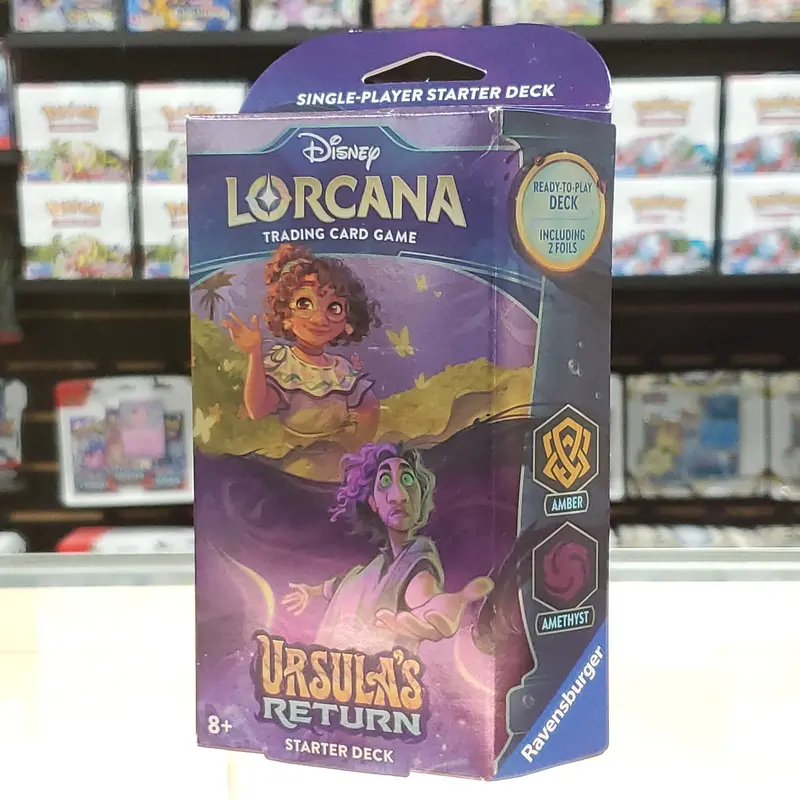 Disney Lorcana: Ursula's Return - Starter Deck (Amber & Amethyst) 1