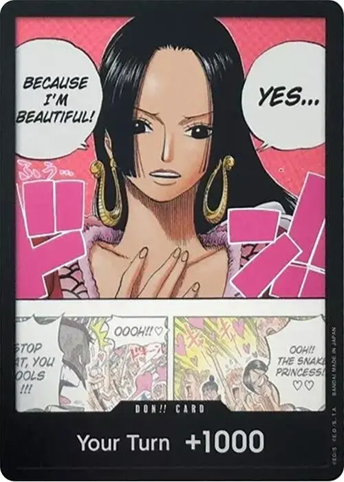 Don!! Card (Boa Hancock) (Double Pack Set Vol. 4) (Op07) 1