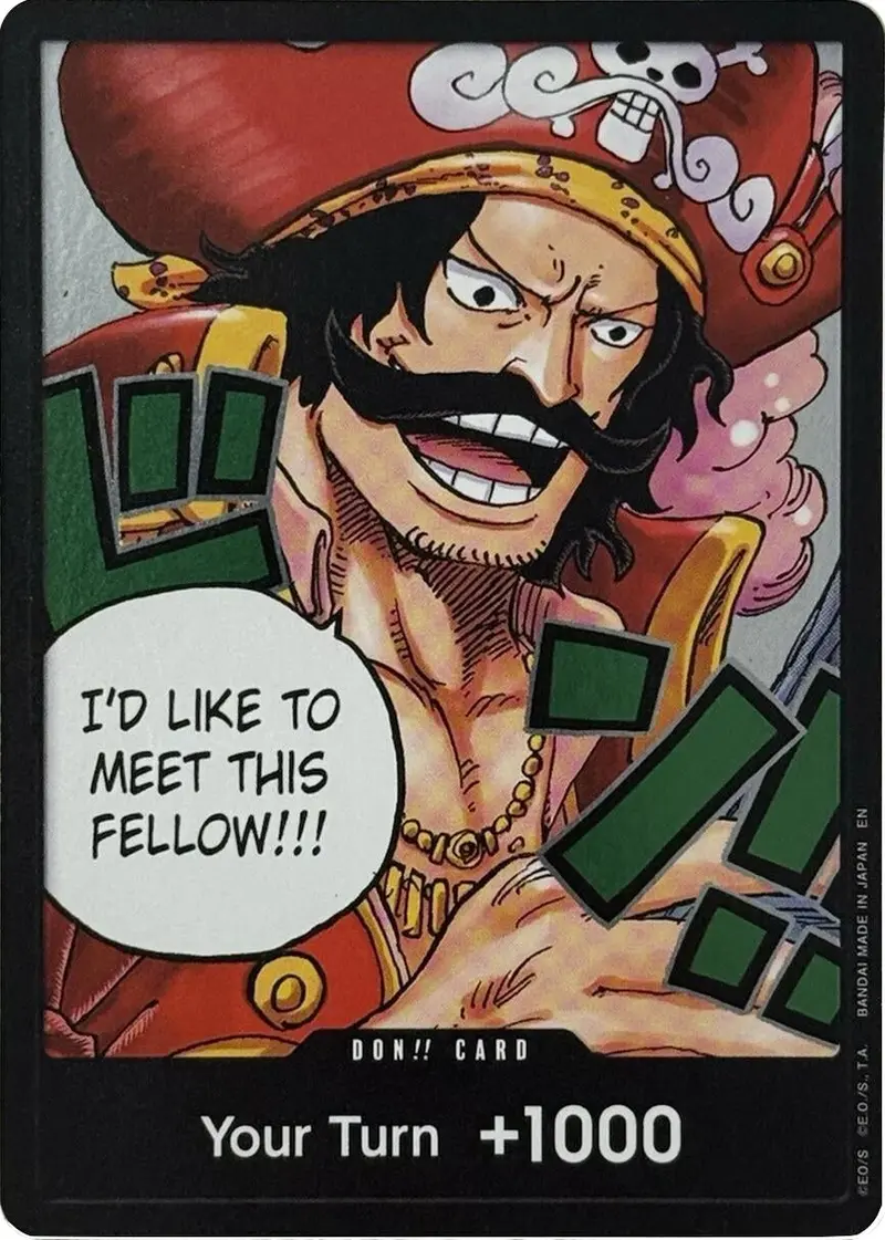Don!! Card (Gol.D.Roger) (Op13) 1