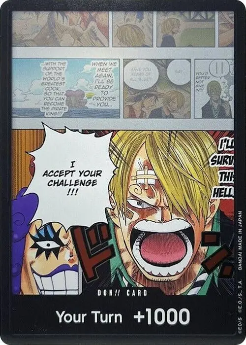 Don!! Card (Ivankov & Sanji) (Double Pack Set Vol. 3) (Op06) 1